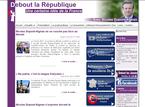 le site des gaullistes et républicains DEBOUT LA REPUBLIQUE
