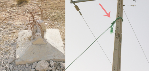 إقليم الدريوش / جماعة أولاد أمغار تمسمان:تساقط الأعمدة الكهربائية وONE في نوم عميق ( صور )