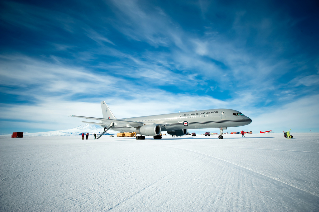 Air Force Boeing in Antarctica