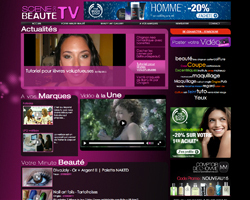 Scene de beauté TV