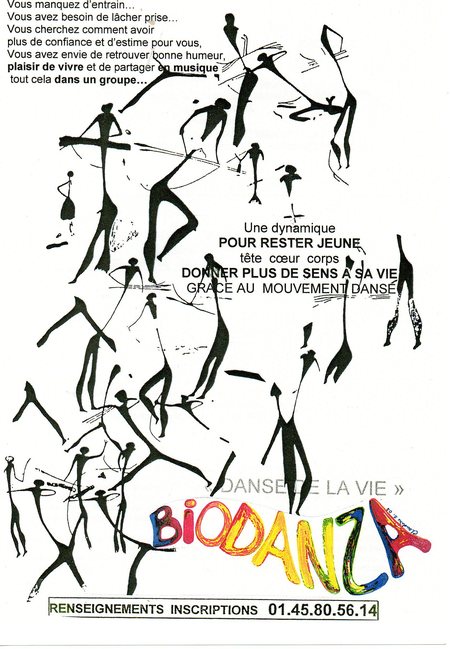 Ateliers de BIODANZA. Claudine SOULIER.