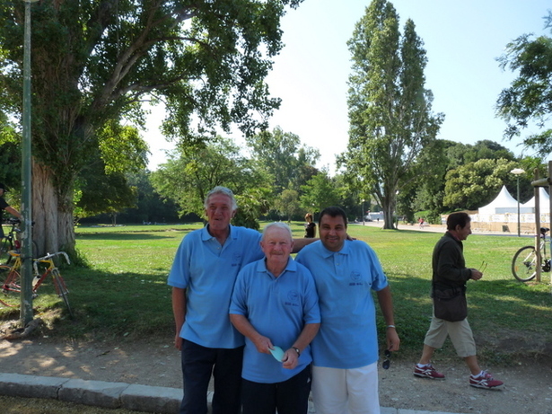 Gilbert Rapuzzi , Jacques Brun et Ramon Benoît