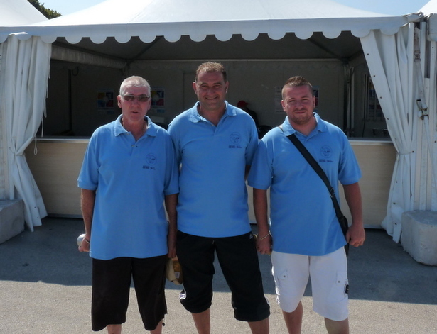 Jean "Girelle" Williem , Gilles Acigal et Loîc Pellegrini
