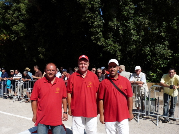 Stéphane Pagni , Loîc Ceyte et Fabrice Rouvin