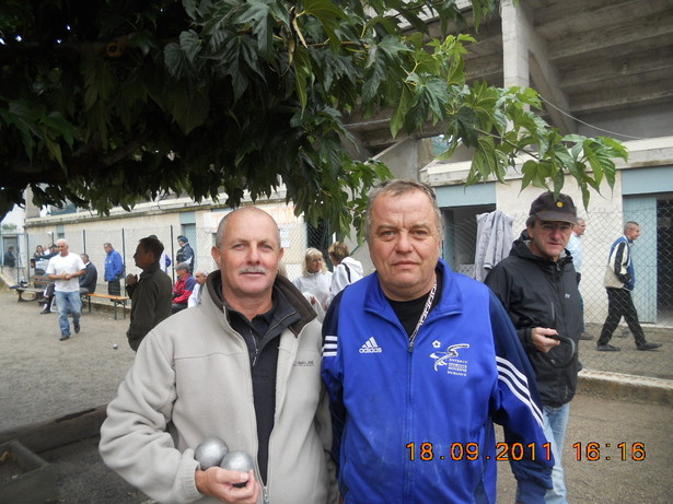 Les finalistes Daniel Lepart et Eric Hirshel