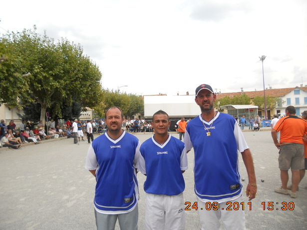 La pluie et Musso ,Lacroix et Casabona ont eu raison des Bas Alpins de Franck Aubert , Bruno Barros et Jérome Estrang (1/4 de finale terminé à 23 h 30 !!!)