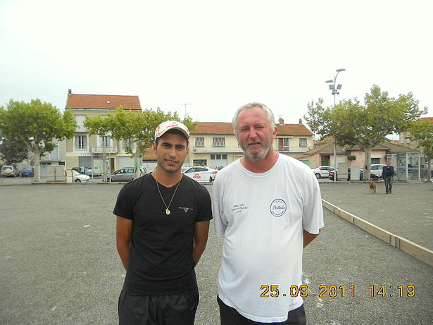 Les 1/2 finalistes Gastaldo et Reynier