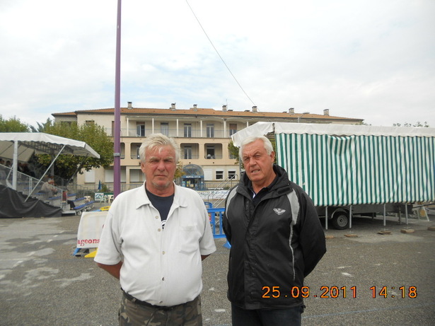 Les 1/2 finalistes Gérard Lopez et Ange Pina battu par les futurs vainqueurs