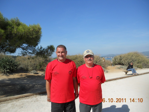 Les vainqueurs Gilles Assigal et Alain Gomez