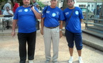 Les vainqueurs 2011 : Laurent Caparros , Jean-Paul Capelle et Cédric Bosch