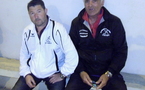 Les vainqueurs Guy Pérez et Pépito Ligéro