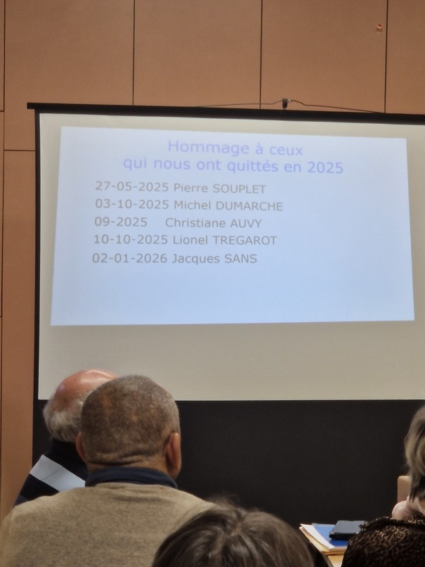 Assemblée Générale janvier 2026 Assemblée Générale janvier 2026