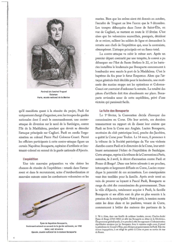 LE PREMIER COMBAT DE BONAPARTE. Mémoire oubliée : un vaisseau de l'expédition de Sardaigne LE PREMIER COMBAT DE BONAPARTE. Mémoire oubliée : un vaisseau de l'expédition de Sardaigne
