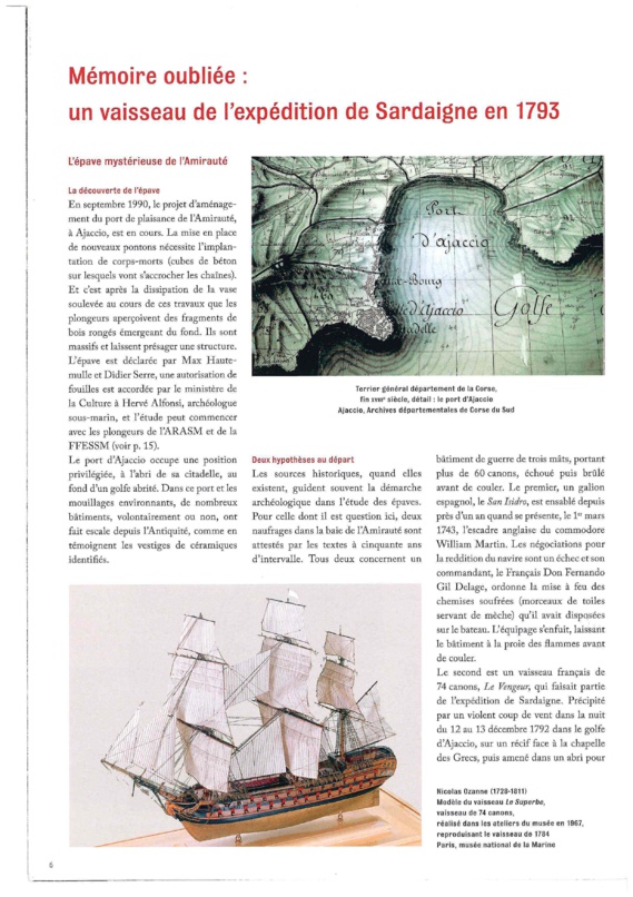 LE PREMIER COMBAT DE BONAPARTE. Mémoire oubliée : un vaisseau de l'expédition de Sardaigne LE PREMIER COMBAT DE BONAPARTE. Mémoire oubliée : un vaisseau de l'expédition de Sardaigne