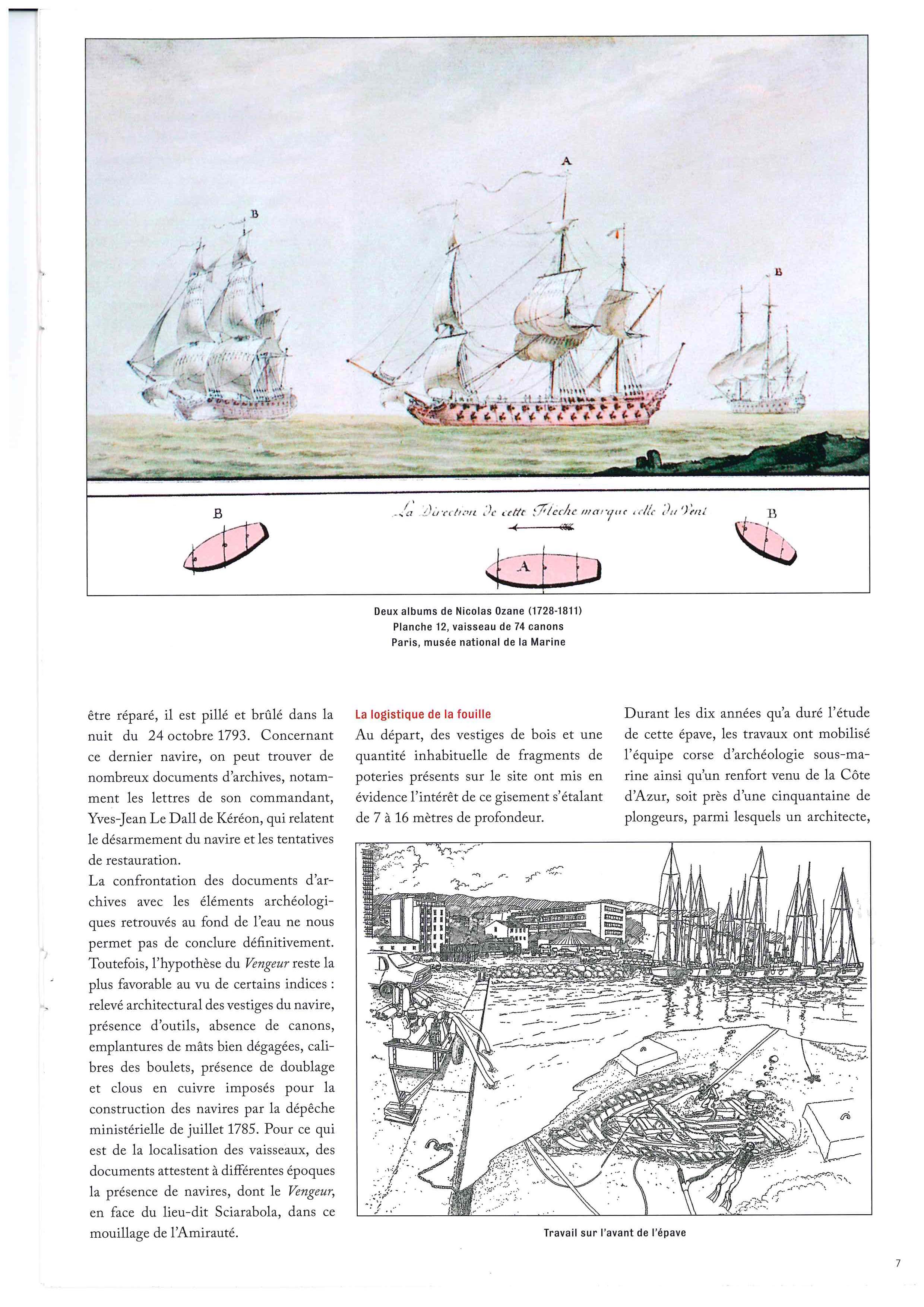 LE PREMIER COMBAT DE BONAPARTE. Mémoire oubliée : un vaisseau de l'expédition de Sardaigne