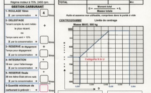 Devis carburant masse et centrage XA