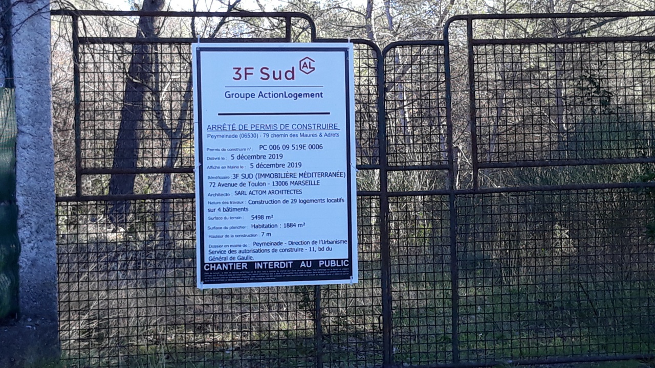 PC 3F SUD 5-12-19 Construction 29 Logements Sociaux