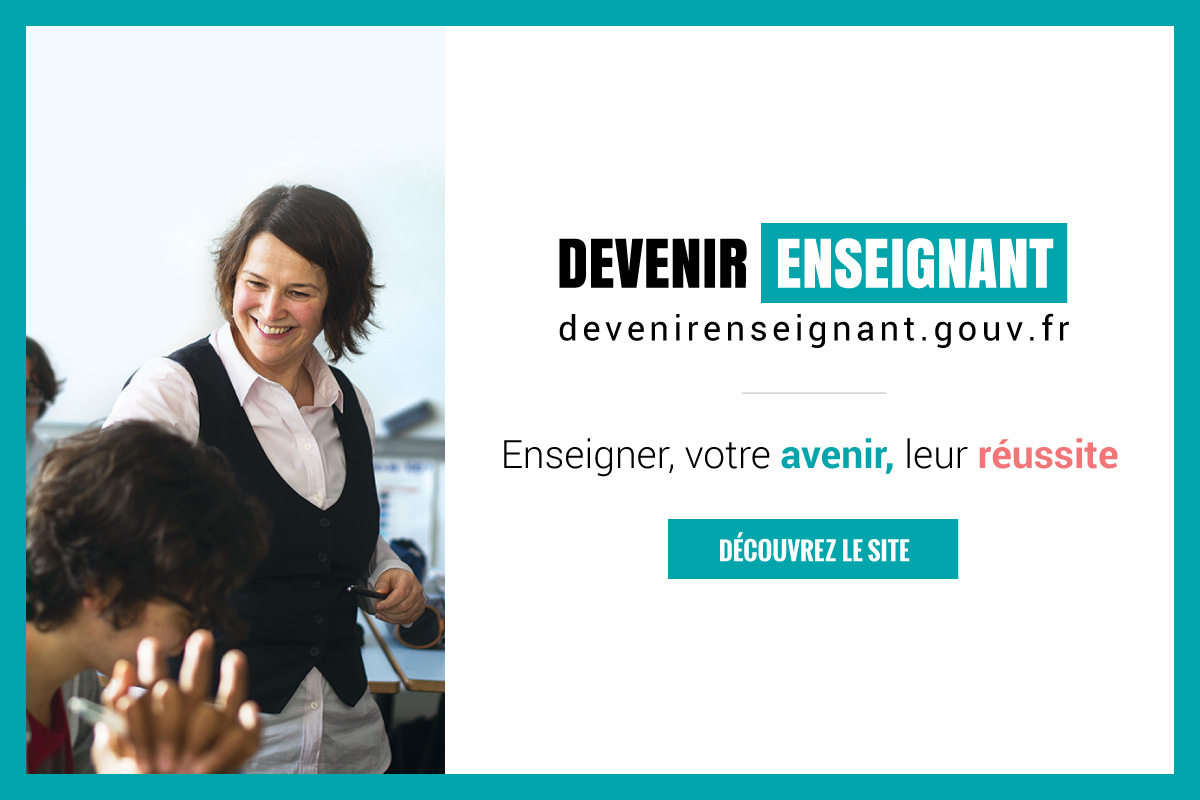 Devenir Enseignant, un nouveau site pour accompagner les futurs enseignants.
