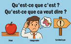 Qu'est-ce que c'est ?  Qu'est-ce ça veut dire ? 
