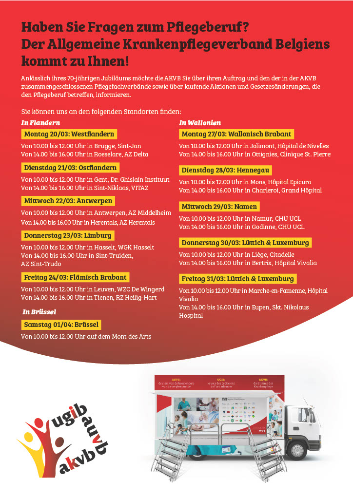 Roadshow UGIB du 20 mars au 1er avril 2023