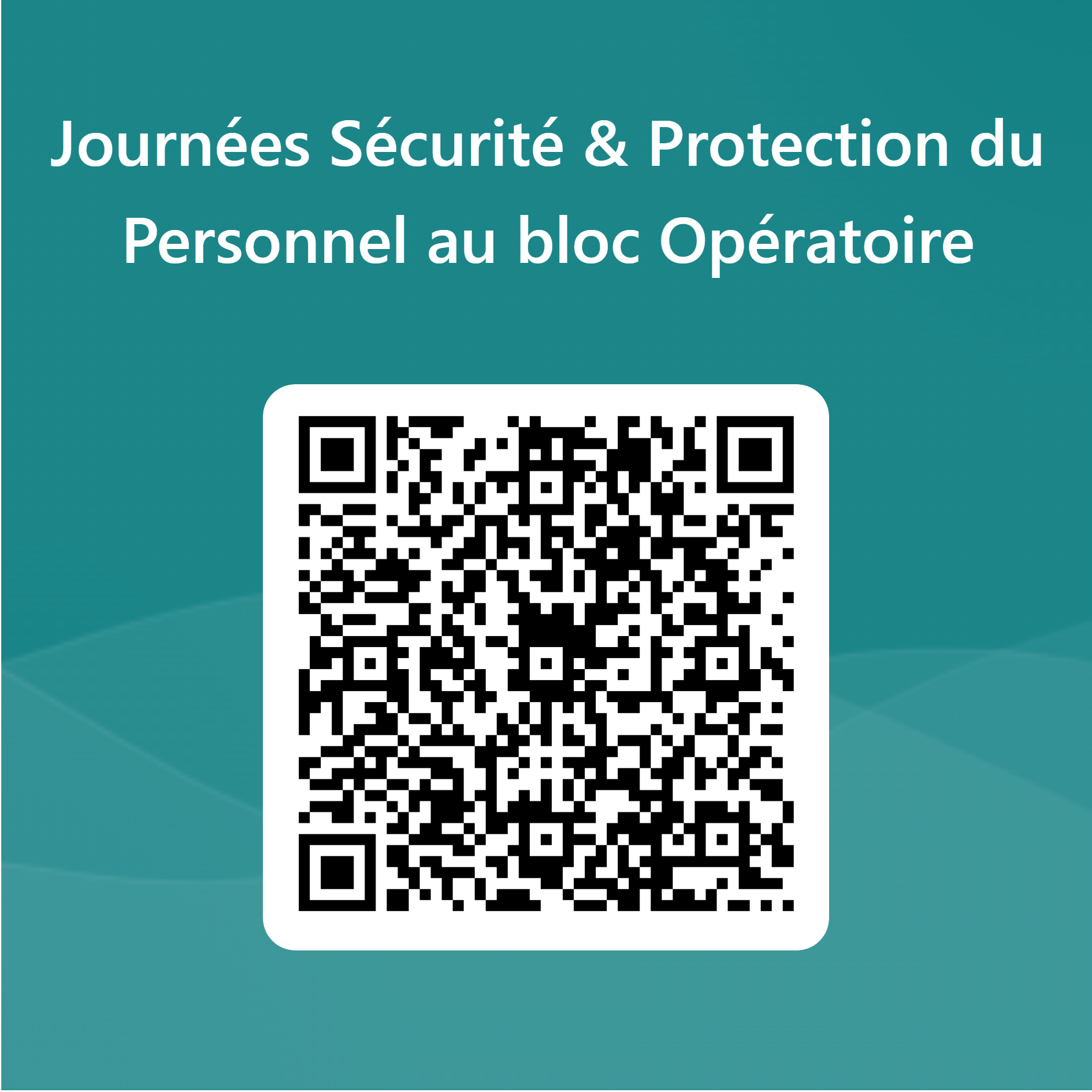 Bouge du 11 au 13 avril - Venez vous former à la gestion des risques en salle d'opération