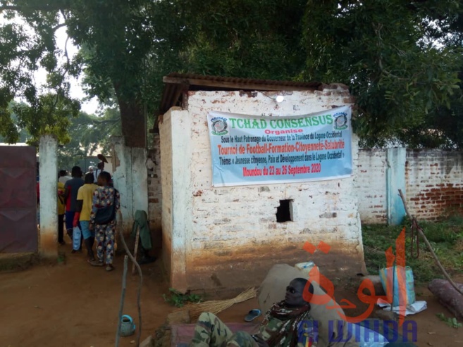Tchad : à Moundou, la jeunesse et l'armée main dans la main pour la salubrité. © Golmem Ali/Alwihda Info