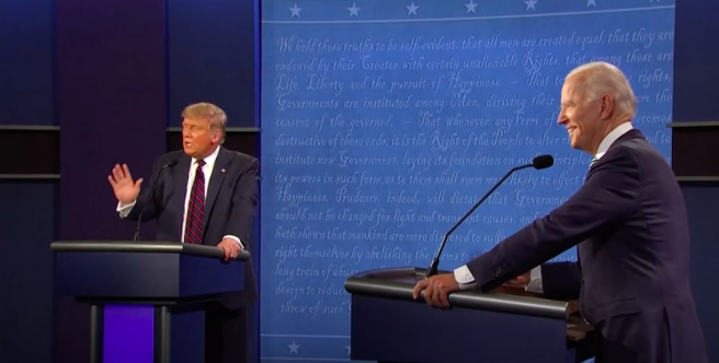 USA : un débat télévisé violent entre le président Trump et Joe Biden