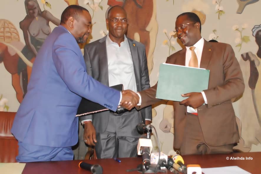 Tchad : passation de service à la CCIAMA. © Ben Kadabio/Alwihda Info