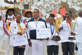 13 édition du SMIB-Madingou 2016 : la kenyane Agness Barsosio réédite l’exploit de Ouesso 2015