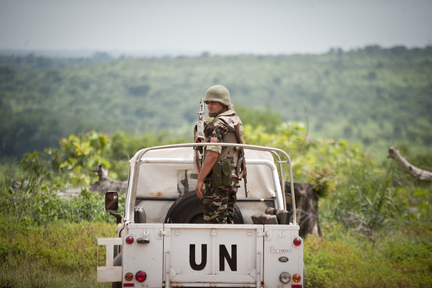 Moroccan Peacekeepers in Central African Republic. Crédit photo : Sources
