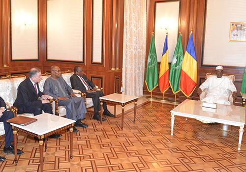 Terrorisme : Une délégation de l'ONU rencontre Déby au Tchad. Crédits : Présidence Tchad