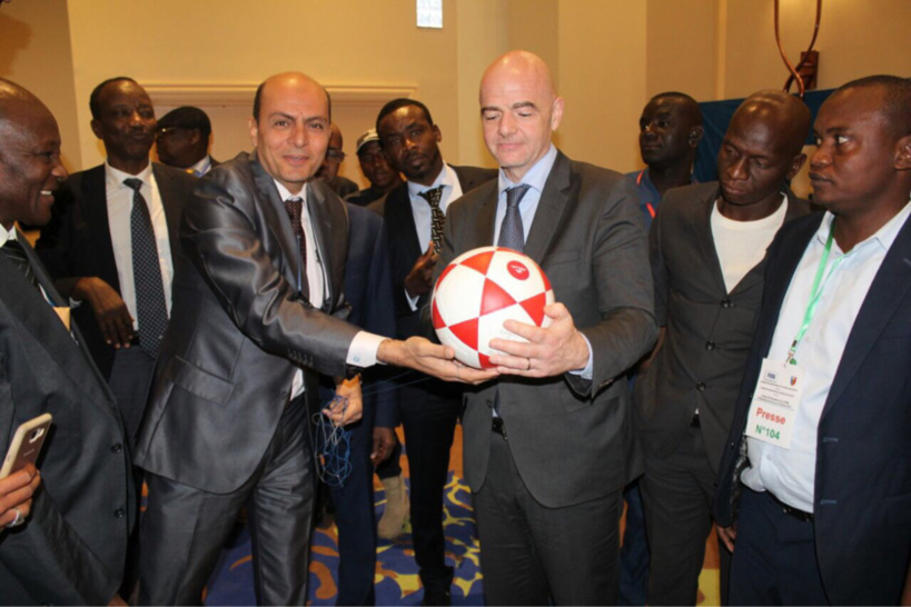 Tchad : La visite en images du patron de la FIFA