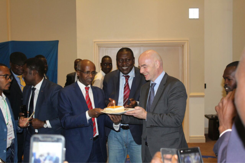 Tchad : La visite en images du patron de la FIFA
