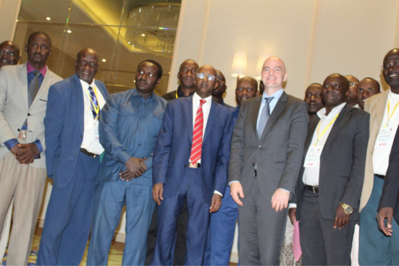 Tchad : La visite en images du patron de la FIFA