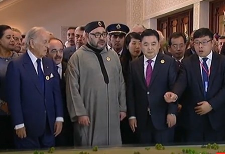 Le Roi du Maroc a lancé à Tanger,  l'un des plus grands projets d’investissement chinois en Afrique.
