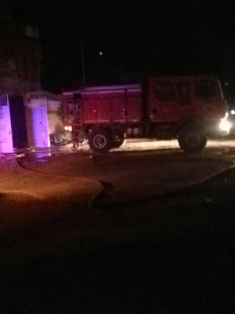 Tchad : Incendie d'origine inconnue au 8ème arrondissement, les pompiers sur place 