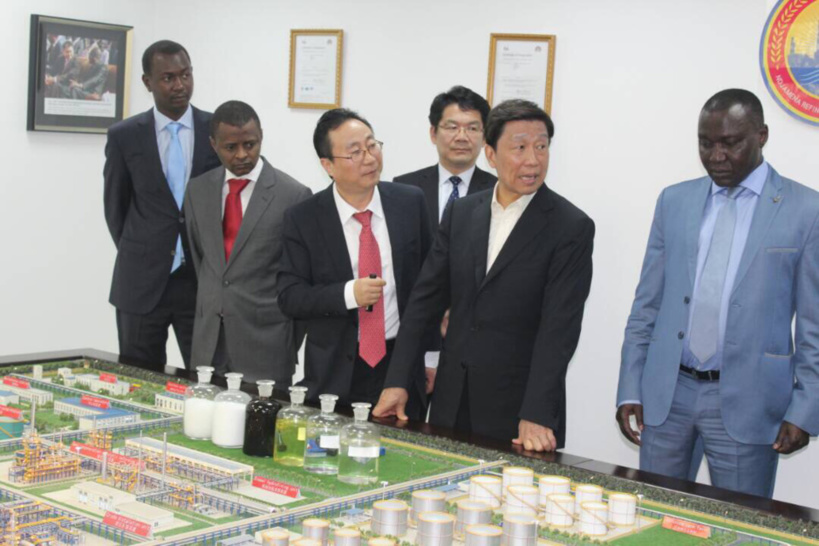 Tchad : Visite du vice-président Chinois à la Raffinerie de Djaramaya