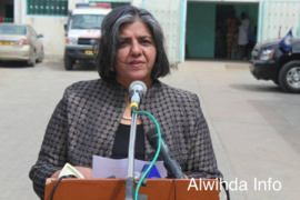 L'Ambassadrice des États-Unis au Tchad, Geeta Pasi. Alwihda Info