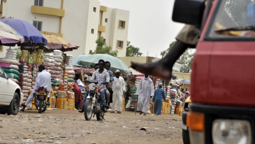Sur le marché de N'Djamena. Crédit photo : ISSOUF SANOGO/EUROPEAN-COMMISSION/AFP Sur le marché de N'Djamena. Crédit photo : ISSOUF SANOGO/EUROPEAN-COMMISSION/AFP