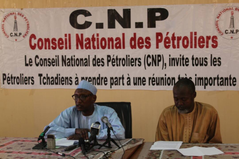 Le président du Conseil National des Pétroliers (CNP), Mahamat Saleh Issa. Alwihda Info/D.W. Le président du Conseil National des Pétroliers (CNP), Mahamat Saleh Issa. Alwihda Info/D.W.