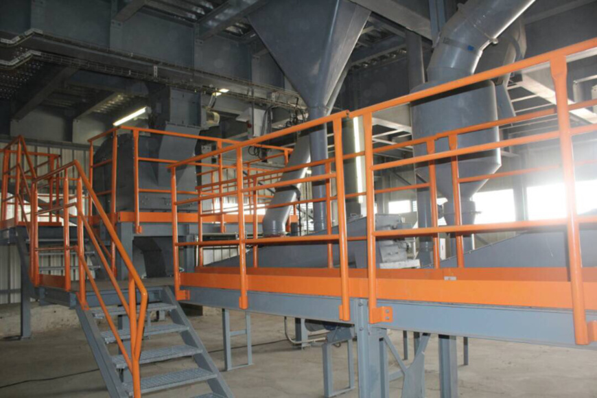 L'intérieur de la nouvelle cimenterie de Lamadji. Alwihda Info