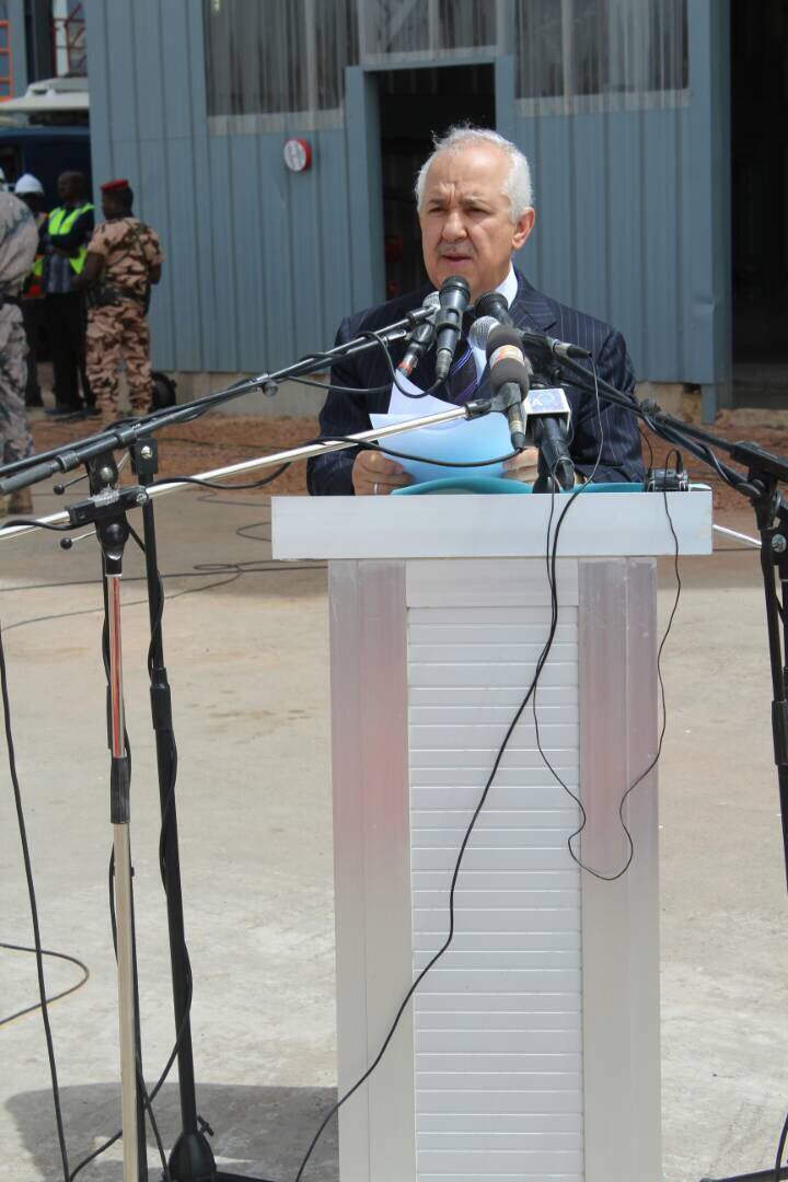 Discours à l'occasion de l'inauguration de la cimenterie de Lamadji. Alwihda Info