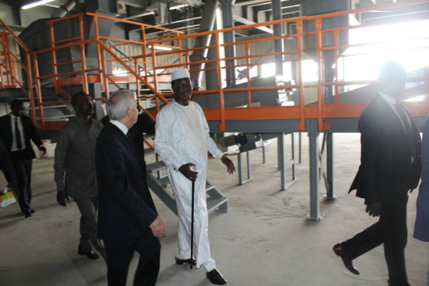 Visite guidée de la cimenterie de Lamadji. Alwihda Info