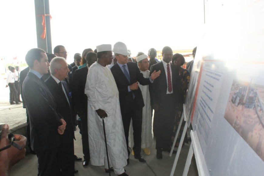 En images : L'inauguration d'une nouvelle cimenterie au Tchad