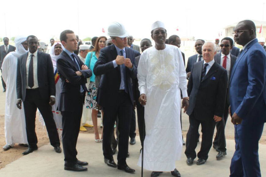 En images : L'inauguration d'une nouvelle cimenterie au Tchad