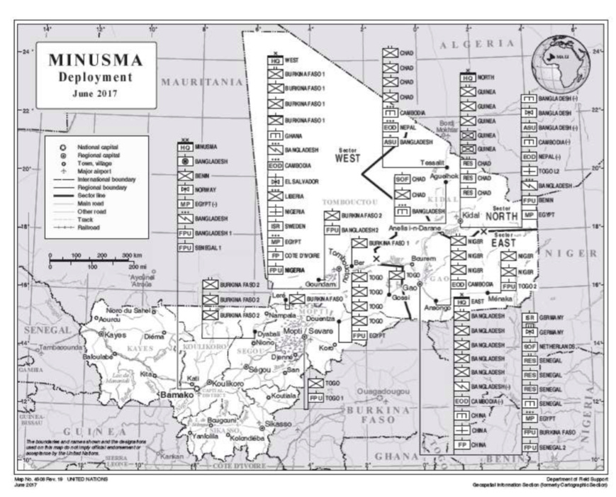 Au Mali, l'armée tchadienne en rempart contre le terrorisme dans les zones cruciales Au Mali, l'armée tchadienne en rempart contre le terrorisme dans les zones cruciales