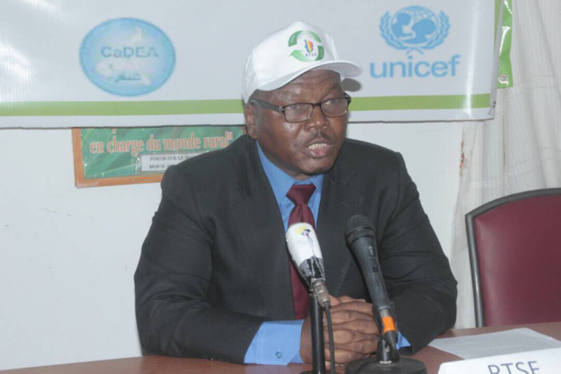 Le président de Réseau Tchadien de Suivi-Évaluation (RTSE), Mahamat Djimé Dreni-Mi. Alwihda Info