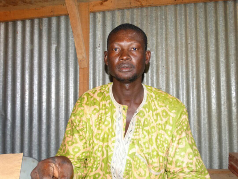 Le secrétaire général de l'association des personnes handicapées. Alwihda Info