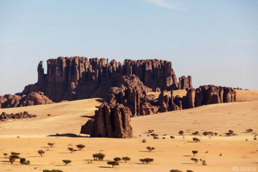 Le Désert de l'Ennedi au Nord du Tchad. Crédits photo : sources