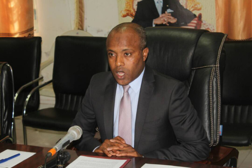 Le ministre des Finances et du Budget, Abdoulaye Sabre Fadoul. Alwihda Info